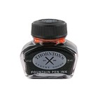 Thornton s Luxury Goods Fountain Pen Ink Bottle  30ml - Oxblood