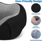 Travel Pillow Premium Memory Foam  Comfortable   Supportive Neck Pillow  Sleepi