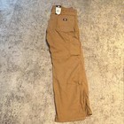 Dickies Men s Brown Duck Canvas Cotton Work Pants 36x32 Industrial Carpenter