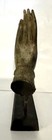 Mounted Antique Thai Style Southeast Asia Bronze Thai  Teaching Hand  8    Tall