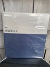 Ikea Dvala Fitted Sheet 401 500 02 Twin Size Navy Blue New Sealed