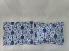 Ralph Lauren Porcelain Rosette New Fabric Handmade Toss Pillow 2 Shams 12x16 