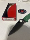 Spyderco Endura 4 Lightweight Flat Ground Folding Knife Vg10 Green Frn C10fpgr