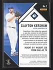 2019 Panini Chronicles  7 Clayton Kershaw