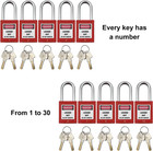 Lockout Tagout Locks  Safety Padlock  Loto Locks Keyed Differently Lock Out Tag 