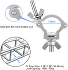 10pcs Truss Clamps 30-35mm Stage Light O Clamp Heavy Duty 165lb Dj Lighting