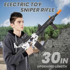 Toy Gun For Nerf Guns Darts Foam Blaster With Scope 120 Soft Bullets 3 Magazines