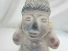 Primitive Art Pottery Clay Man Sculpture Mexico  Figure Vase 48385
