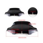 8  Wave Windshield Windscreen For Harley Touring Electra Street Glide 1996-2013