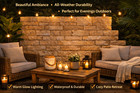 Deluxe Faux Stone Panel 48 x23 6  Polyurethane Diy Indoor outdoor Siding Panel