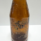 Vintage Anheuser-busch Budweiser Bottle Embossed Eagle Amber Brown Glass