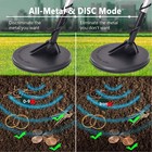 Waterproof Lcd Metal Detectors Gold Digger Deep Sensitive Hunter Coil Searcher