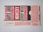 Grateful Dead Concert Ticket  Jerry Garcia s Last Show  July 9  1995  Chicago