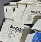 2 Bleedcease First Aid Cuts   Nosebleeds Sterile Packings 44 Total Count Box Dmg