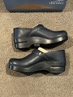 Dansko Professional Burnished Nubuck Women   s Navy Clog 7 5 Eu 38