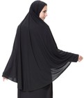 Women s Elegant Modest Muslim Islamic Ramadan Soft Lightweight Jersey Hijab L   