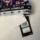 Under Armour Sports Bra Girls Youth Large Black Pink Multicolor Athletic Strap