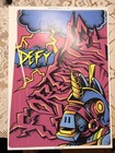 Fortnite Defy The Storm Robot Unicorn Pop Art Comic Poster Set Medium