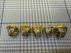 5 Super Bowl Champion Replica San Francisco 49ers Ring Display