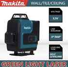 Makita 16-line 360   Laser Level  Precision In Green With 1 Battery   Charger