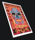 Grateful Dead Poster 1966-2016 50th Fare Thee Well Hand-signed Ap By David Byrd