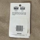 Vintage Singer 2 Pack Class 66 Metal Sewing Machine Bobbins Drop In Thread Spool