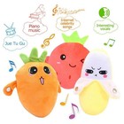Magic Touch Interactive Music Plush Toy soft Baby Musical Sensory Toy With Sound
