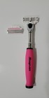 Snap On Tools Three Blades Razor   Extra Blade   Storage Box Shaver Pink New    