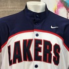 Vintage Nike Los Angeles Lakers Baseball Jersey 2xl Team Sports Made In Usa