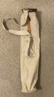 Vintage Canvas Pencil Golf Bag And Spalding Irons 3 4 5 6 7 8  Robert Jones Jr