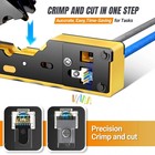 Rj45 Pass Through Tool Crimp Network Crimper Kit Ethernet Rj11 Cat5e 6 Utp Stp