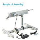 High Torque Cycling Reciprocating Linear Actuator Motor 24v Stroke 6  160rpm