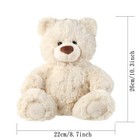 Cute Soft Cartoon Bear Series Plush Toy  Doll Sitting Position Decoration Gifts