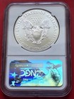 2017  p  Struck Philadelphia American 1oz  999 Fine Silver Eagle - Ngc Ms 70 Er