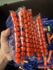 Huge Bulk Nerf Compatible Foam Darts Lot - 8 Sealed Packs    100 Loose Ammo