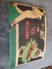 Moxie Advertising Sign Ted Williams  it s A Hit  Soda Theme Baseball Display