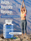 Organic Ashwagandha Capsules 1300mg Supplement W  Black Pepper Root Powder d2 c
