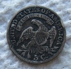 1829 Capped Bust Silver Half Dime Rare Key Date Type Coin Xf Cleaned Damaged