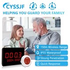 Nurse Call System Life Alert Systems Caregiver Pager 10 Emergency Alarm Button