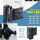 2x Home Security Door Lock Reinforcement Child Proof Door Locks For Kids Safety