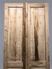 Antique French Double Doors  42 75x104  European Doors  Raised Panel Doors A612