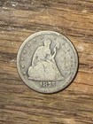 1875 S Twenty Cent 20c Circulated  100927