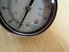 1 4  Npt Air Pressure Gauge 0-160 Psi Rear Back Mount Mount 2  Face 102d-204f