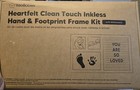 Keababies Heartfelt Clean Touch Inkless Hand   Footprint Frame Kit With   