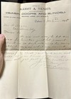 Letterhead   Cover Karst   Tenzer Dash  Doors Defiance  Ohio 1895