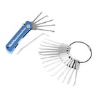 21-in-1 Locksmith Pick Tool Set Portable Foldable Lock Pick Tools Kit 8 5cm