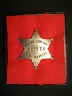 Vintage Arizona Terr  Deputy U s  Marshal Silver    Badge Quality Reproduction