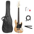 Glarry Gjazz Electric Bass Guitar 5 String Basswoodwith Bag