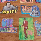 Vintage 1999 Austin Powers 2 Complete Set Of 13 Vending Machine Stickers Prism