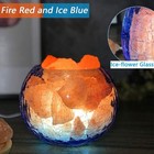 Usb Himalayan Salt Lamp  Salt Rock Lamp With Natural Salt Chunks Bring Visual   